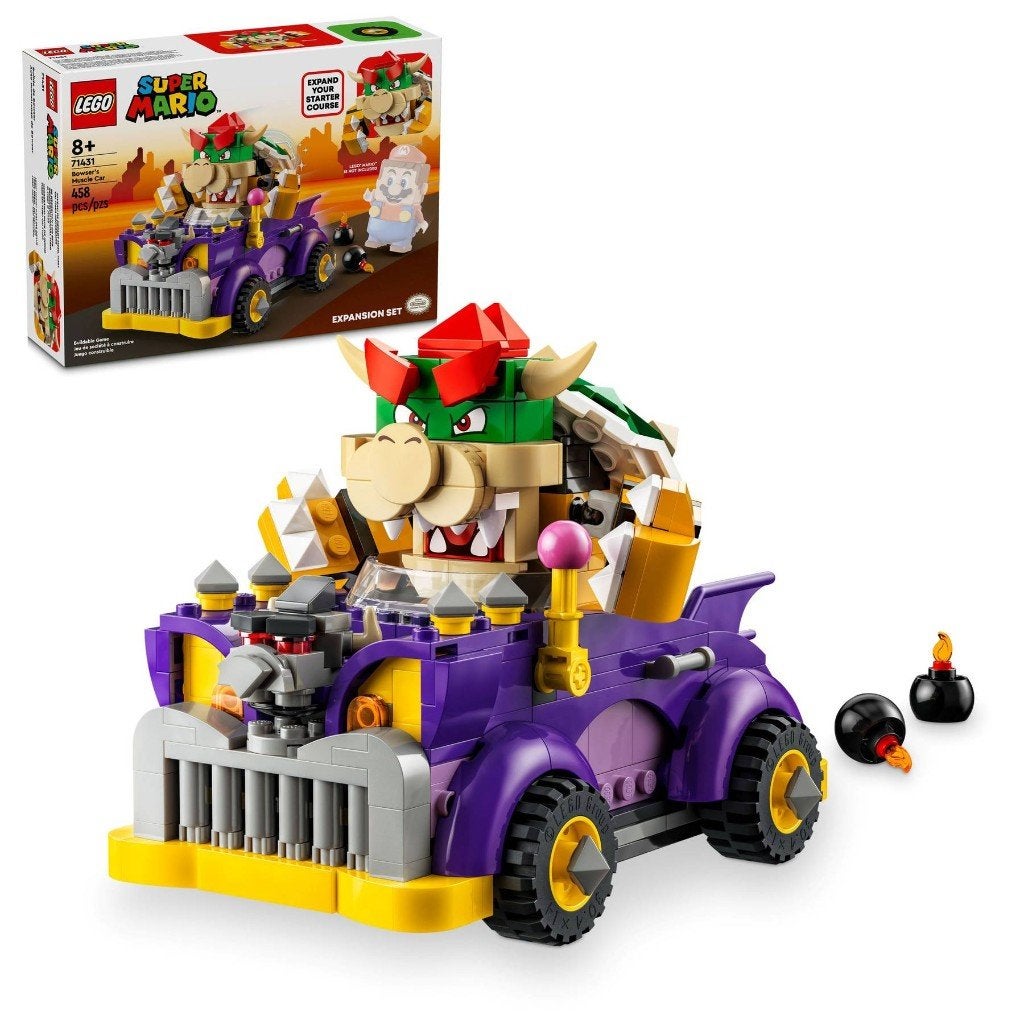 LEGO 71431 La voiture musclée de Bowser - Super Mario, Enfants & Bébés, Jouets | Duplo & Lego, Neuf, Lego, Ensemble complet, Non ouvert/scellé