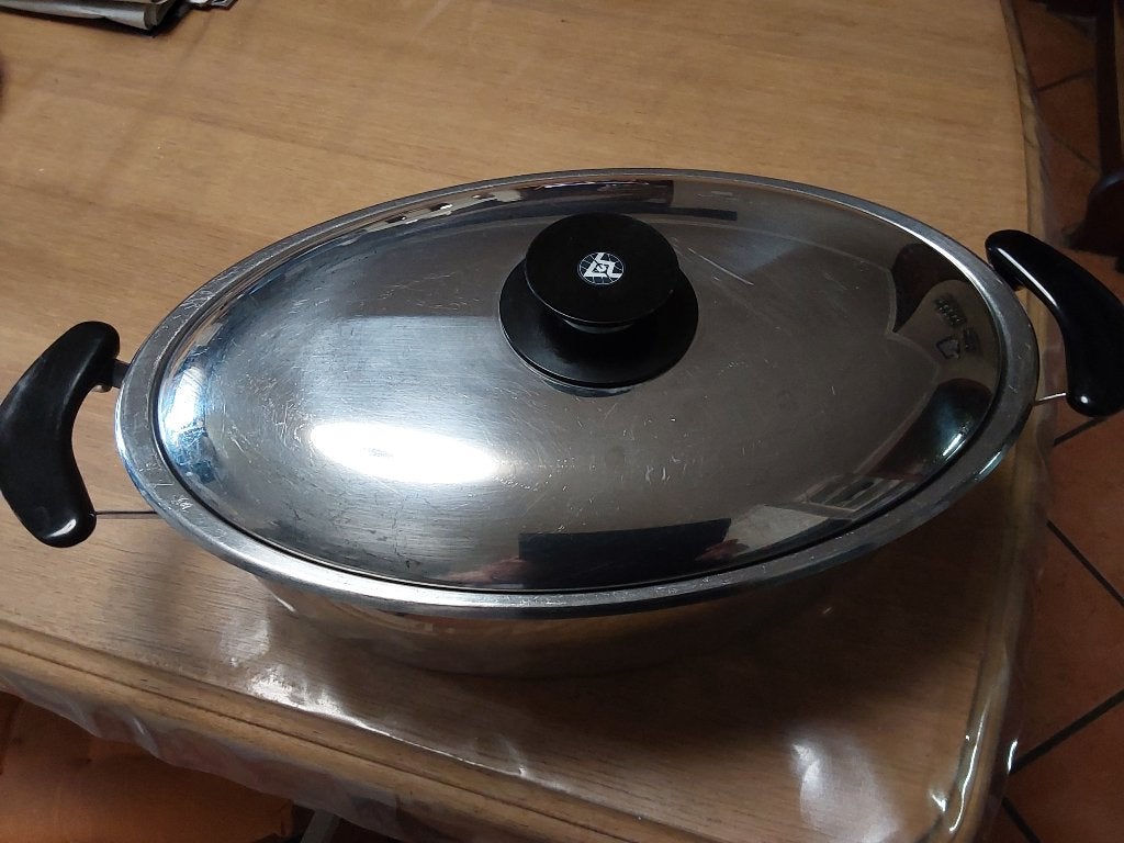 Casserole AMC, Inox, Comme neuf, Enlèvement, Casserole