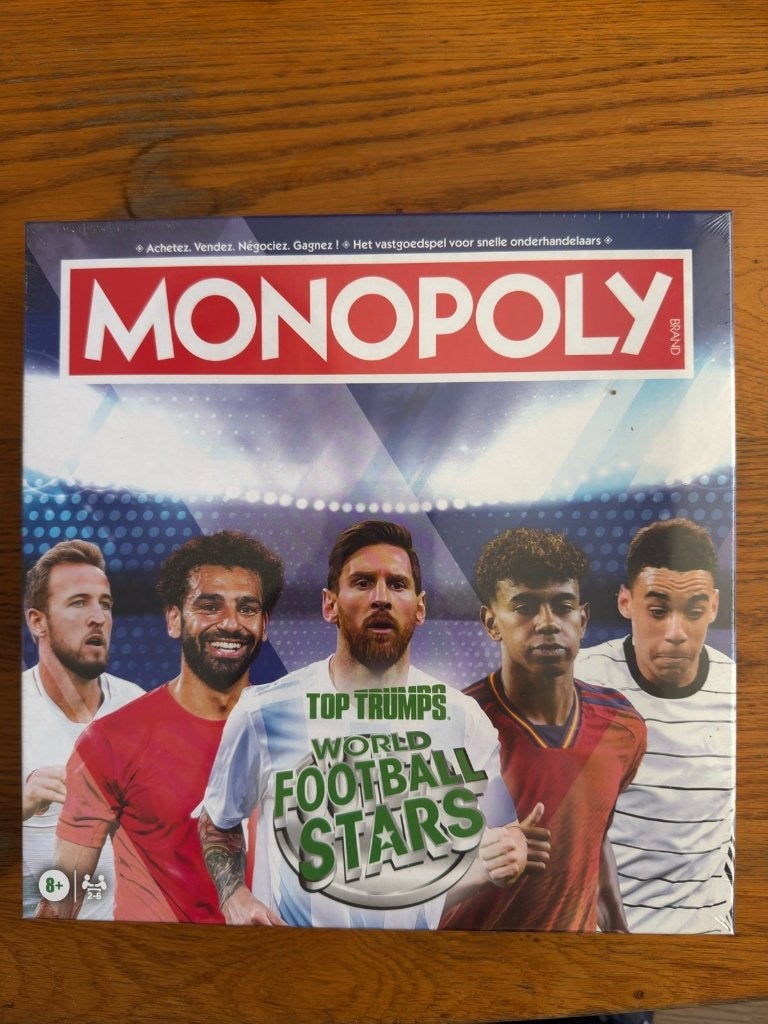 Monopoly Top Trumps World Football Stars neuf scelle, Enlèvement ou Envoi, Neuf