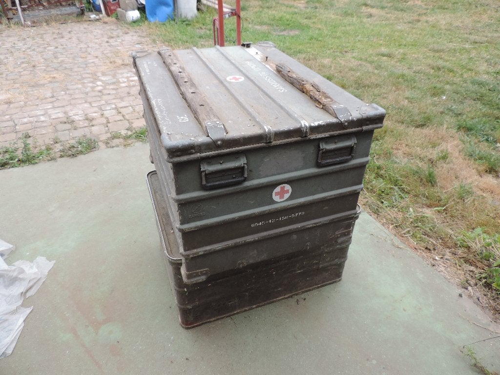 militaria, Verzamelen, Militaria | Algemeen, Ophalen, Landmacht, Kist of Geocache