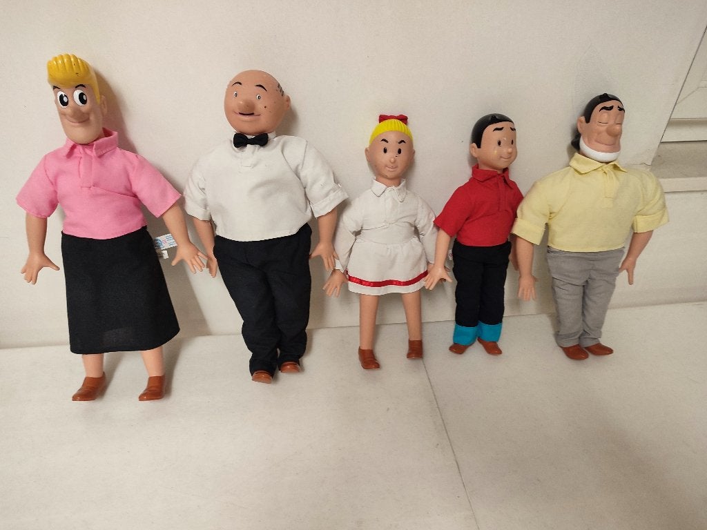 Poppen van Suske en Wiske, Verzamelen, Stripfiguren, Ophalen, Suske en Wiske, Gebruikt, Beeldje of Figuurtje
