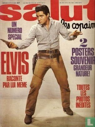 Magazine salut les copains special Elvis Presley (1977), Ophalen of Verzenden