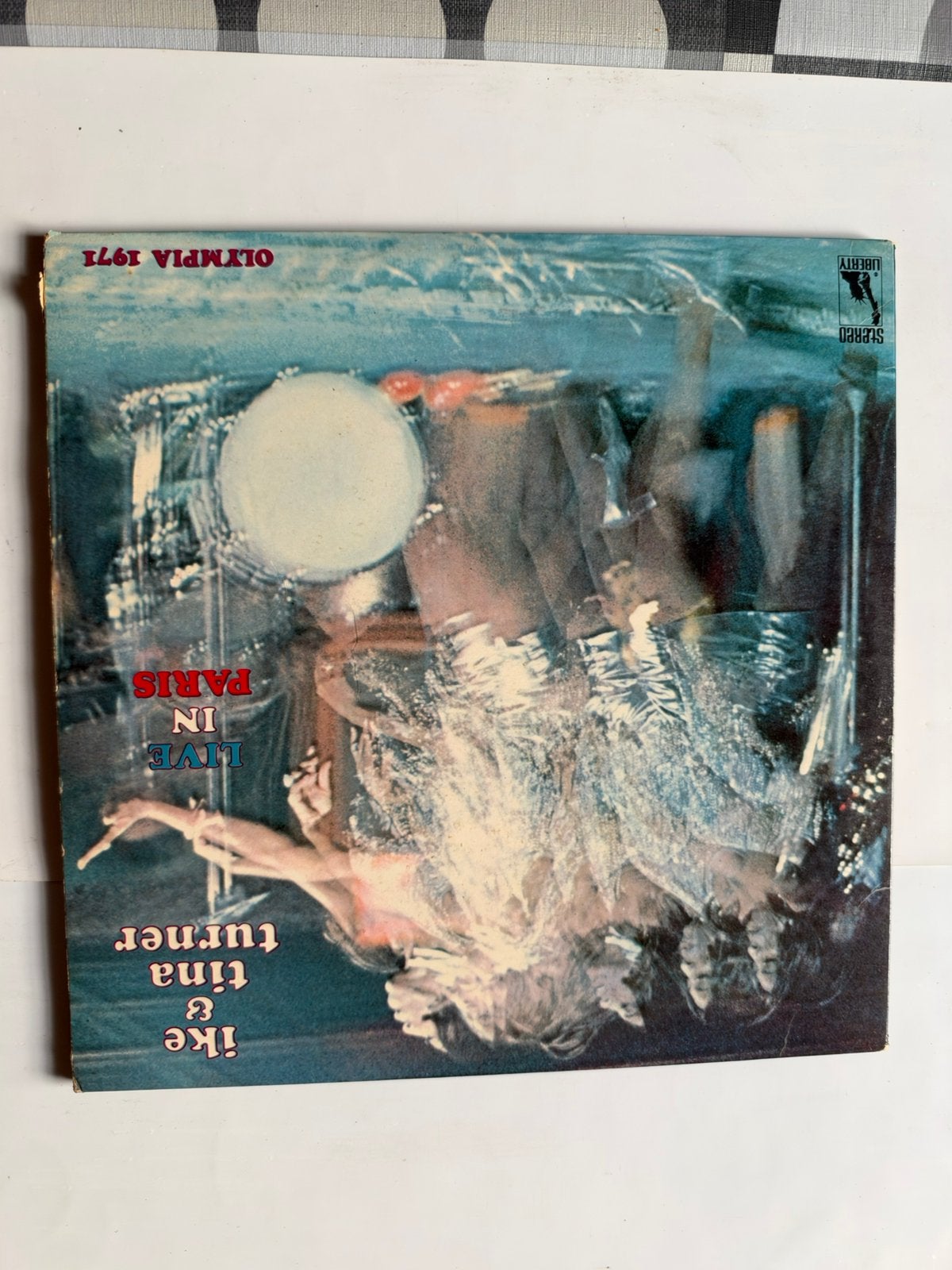 Ike & Tina Turner: live in Paris (1972; 2 lp set), Verzenden, Zo goed als nieuw, LP