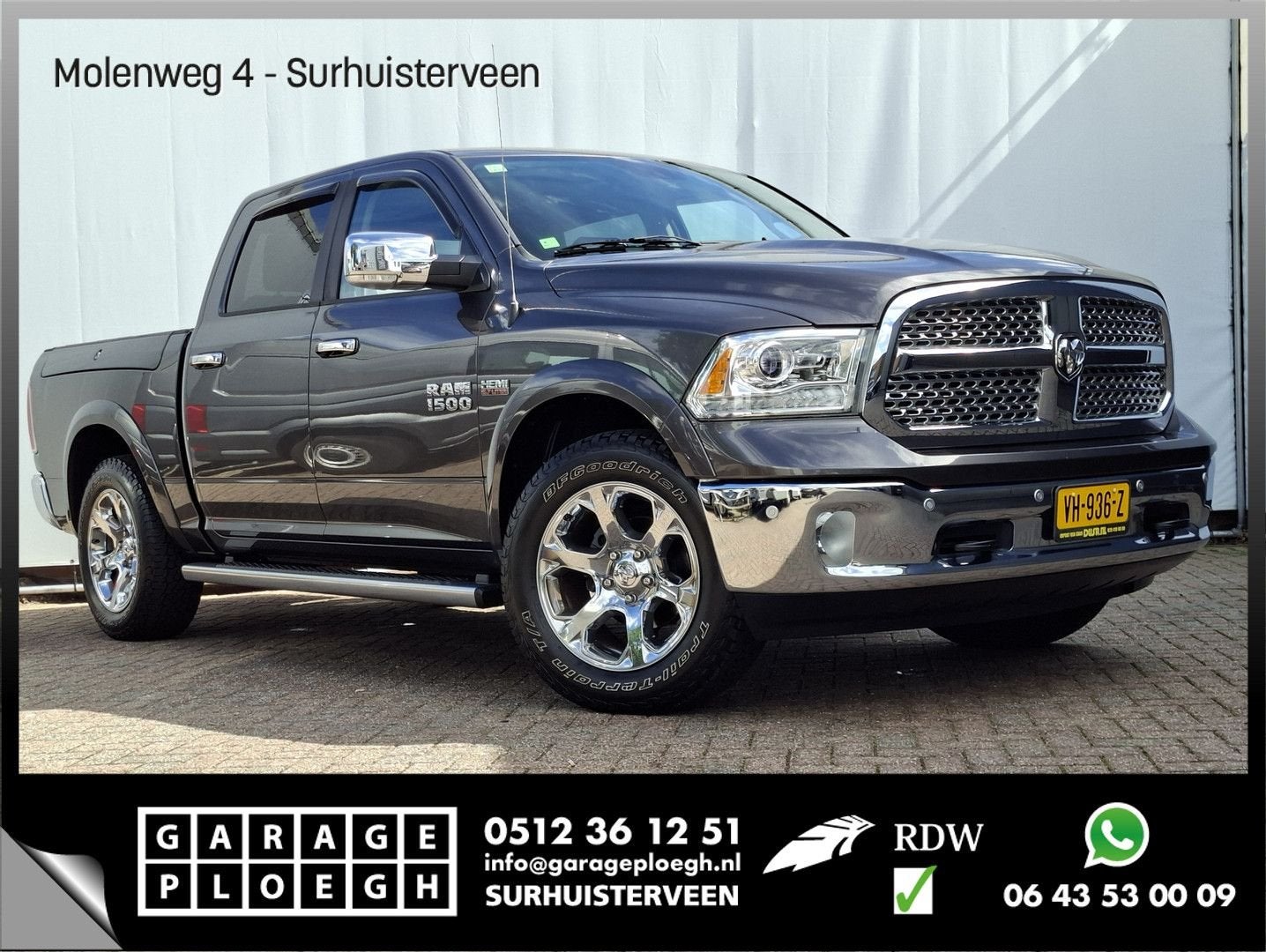 Dodge Ram 1500 5.7 V8 5-Pers Stoelkoel+verw. orig.NL Trekhaa, Autos, Argent ou Gris, Achat, Entreprise, Automatique