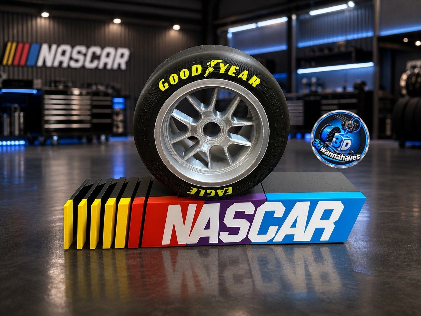 Breng de iconische Nascar sfeer tot leven., Verzamelen, Ophalen of Verzenden, Nieuw, Lichtbak of (neon) lamp