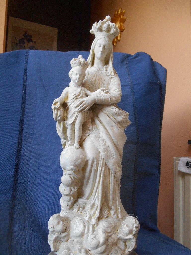 Vierge a l'enfant, Enlèvement ou Envoi