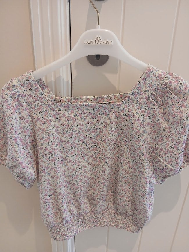 bloesje bloemen maat 146 - 152 LMTD, Kinderen en Baby's, Kinderkleding | Maat 146, Meisje, Ophalen of Verzenden, Shirt of Longsleeve