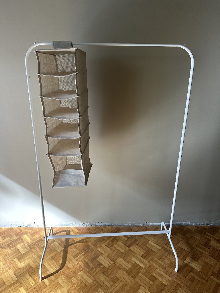 4 Kledingrekken, Huis en Inrichting, Ophalen, Zo goed als nieuw, Metaal, Staande kapstok