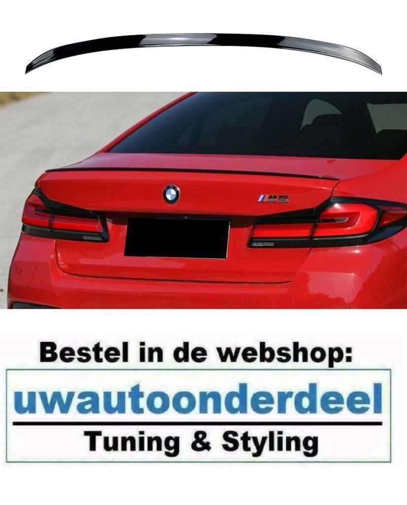 Spoiler Achterklep Performance Look Zwart Voor Bmw 5 Serie G, Envoi