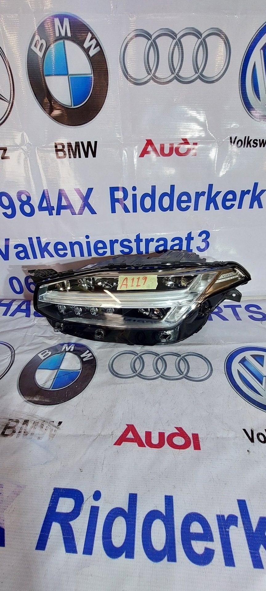 VOLVO XC90 VOL LED KOPLAMP LINKS ORIGINEEL 32228297, Auto-onderdelen, Gebruikt, -, -, Ophalen of Verzenden