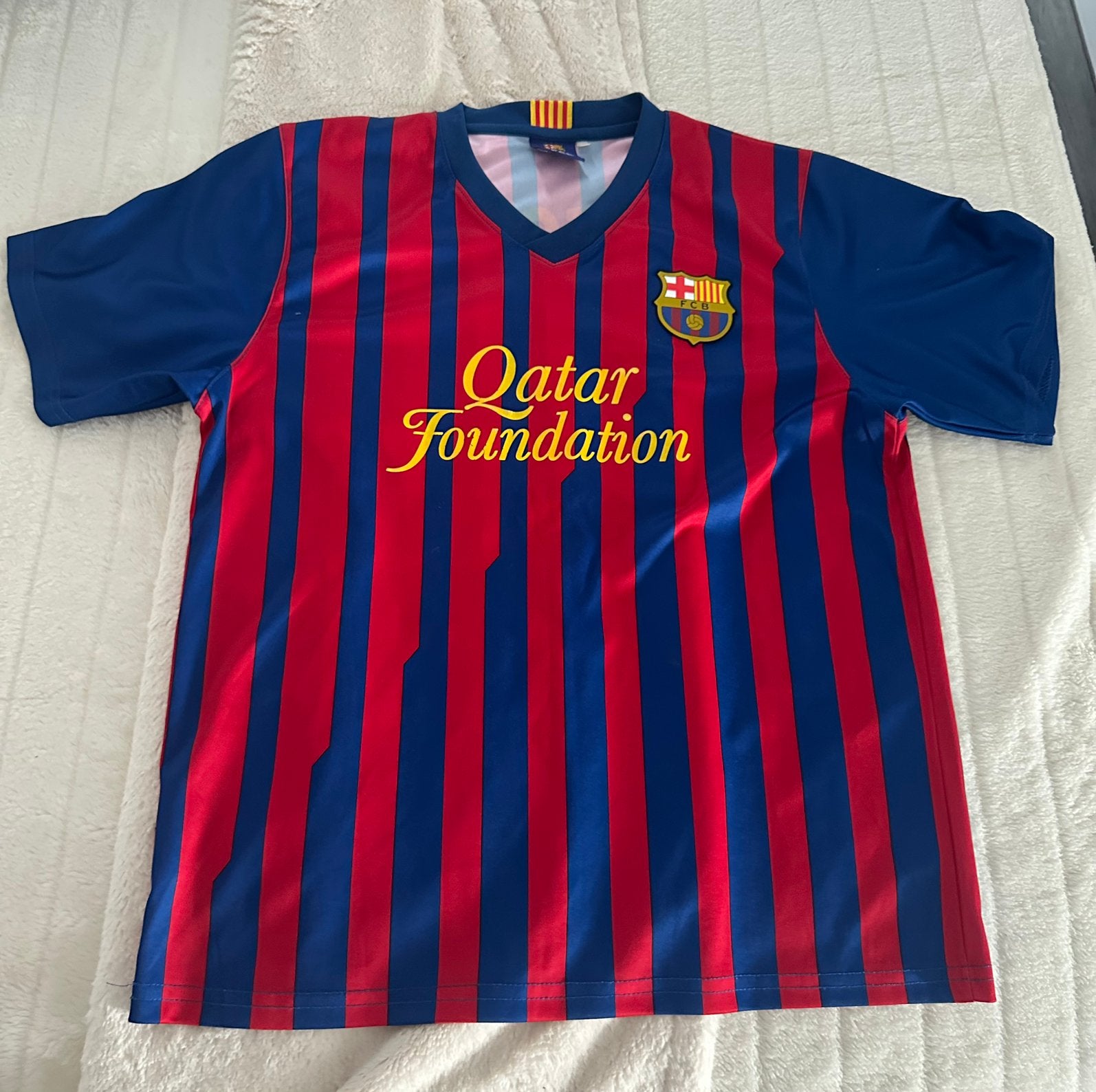 T-shirt Messi, Sport en Fitness, Voetbal, Maat M, Ophalen, Zo goed als nieuw, Shirt