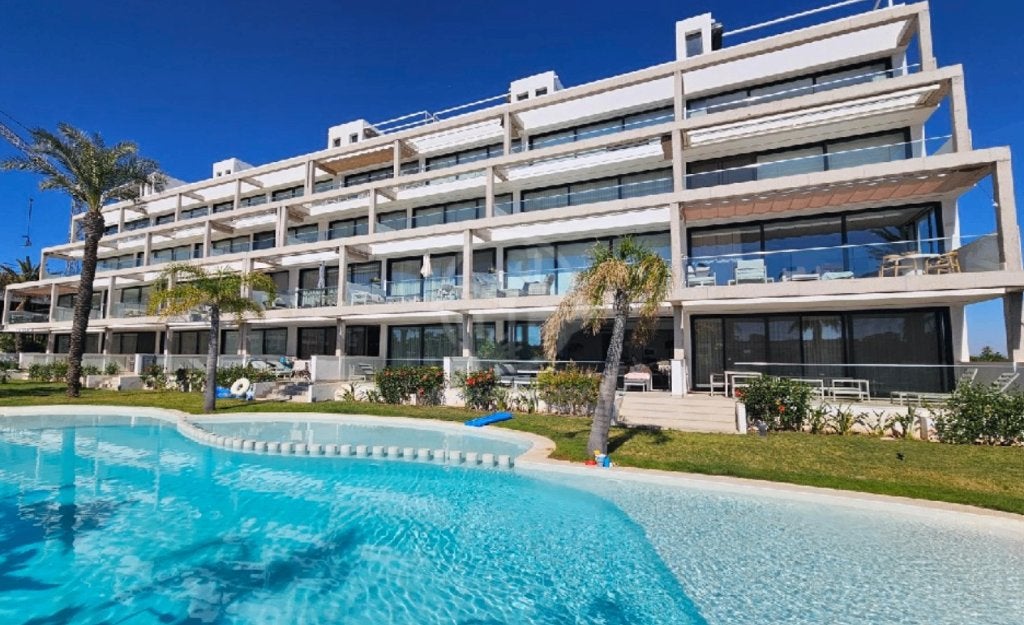 INSTAPKLAAR met prachtig zeezicht aan de Costa Calida, Immo, Étranger, Village, 75 m², Mar De Cristal, 2 pièces