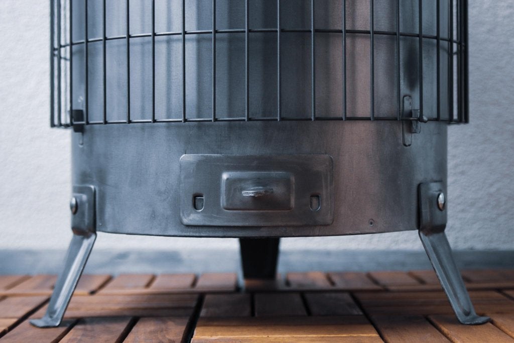 Déom Turbo PM3 Turbokachel / Werkplaatskachel / Allesbrander, Ophalen of Verzenden, Zo goed als nieuw, Vrijstaand, Hout