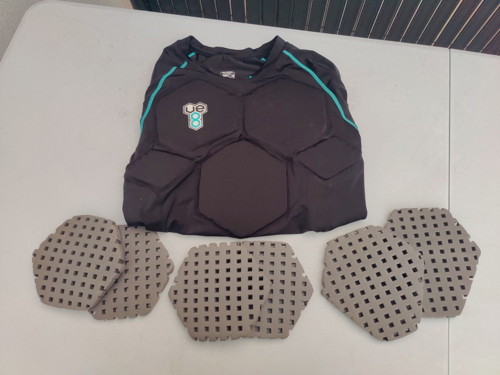 T-shirt Vaughn longue manche de protection pour goalie, Sports & Fitness, Enlèvement ou Envoi, Comme neuf, Protection