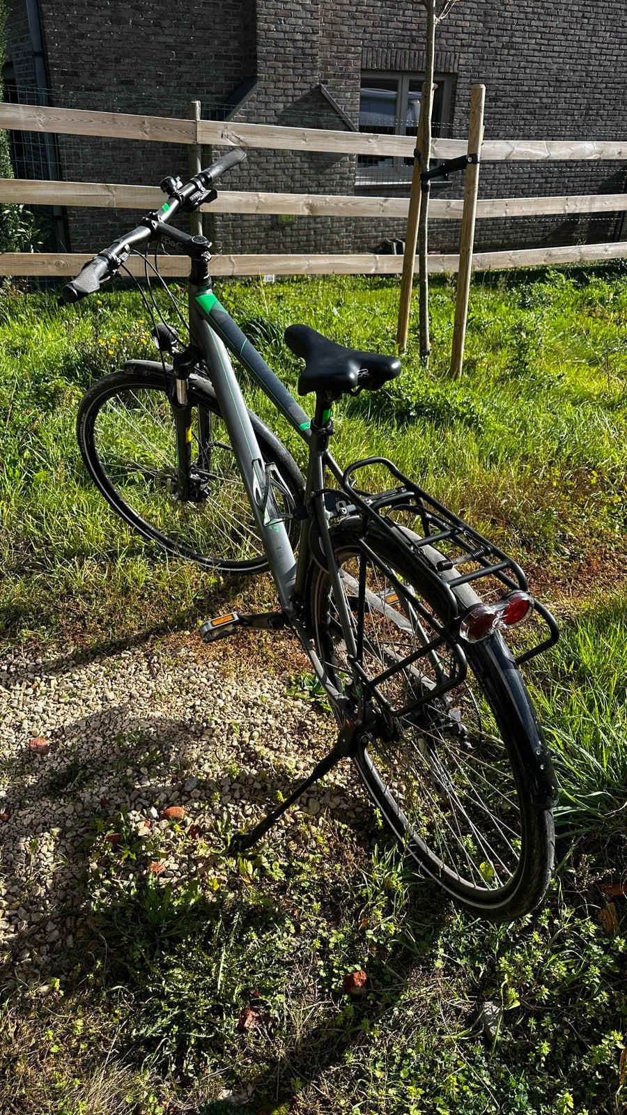 Herenfiets / stadsfiets / sportfiets, Fietsen en Brommers, Gebruikt, Versnellingen, Schijfrem, 53 tot 57 cm
