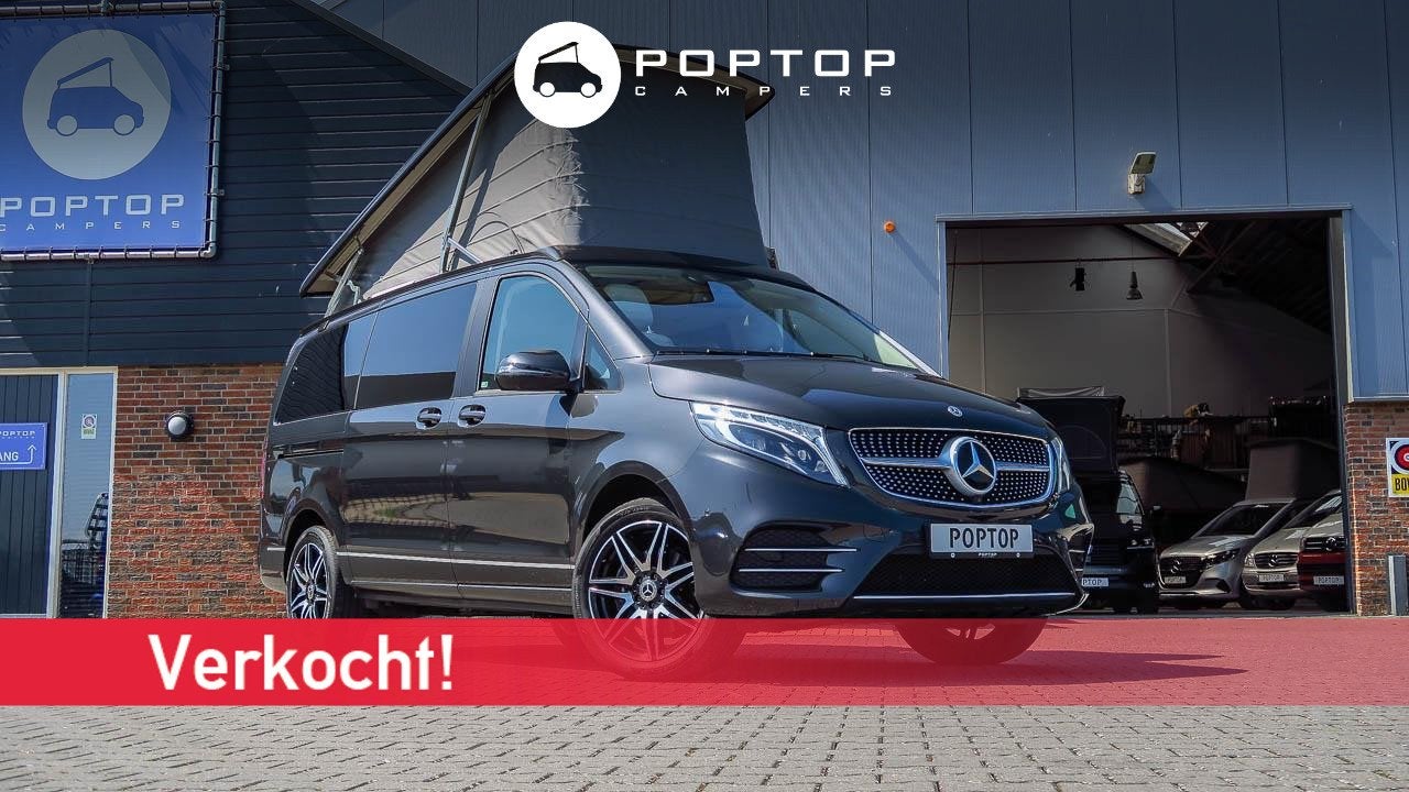 Mercedes-Benz V-Klasse Marco Polo AMG 4matic (4WD) Airmatic, Automaat, Buscamper of Camperbus, Mercedes-Benz, Bedrijf