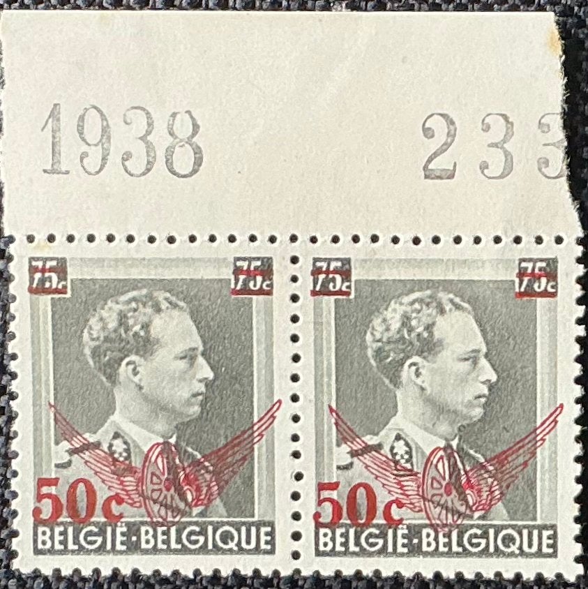 LOT A63. OBP: S34. LEOPOLD III. MNH**. + jaartal., Koninklijk huis, Orginele gom, Ophalen of Verzenden, Postfris