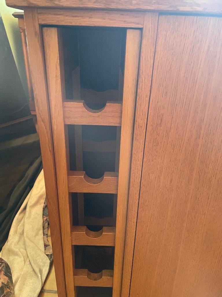 Kast met wijnrek, Ophalen, Gebruikt, 5 tot 15 flessen, 75 cm of meer