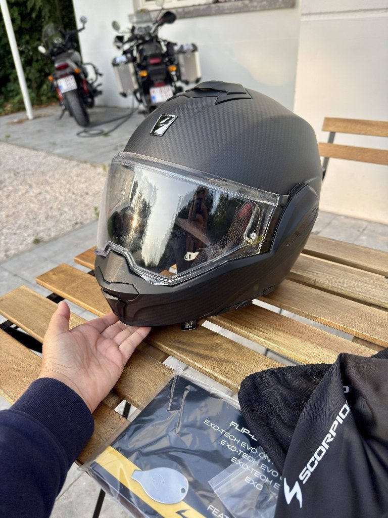 Helm motor, Motoren, Kleding | Motorhelmen, Overige merken, Systeemhelm, Heren, Ophalen of Verzenden