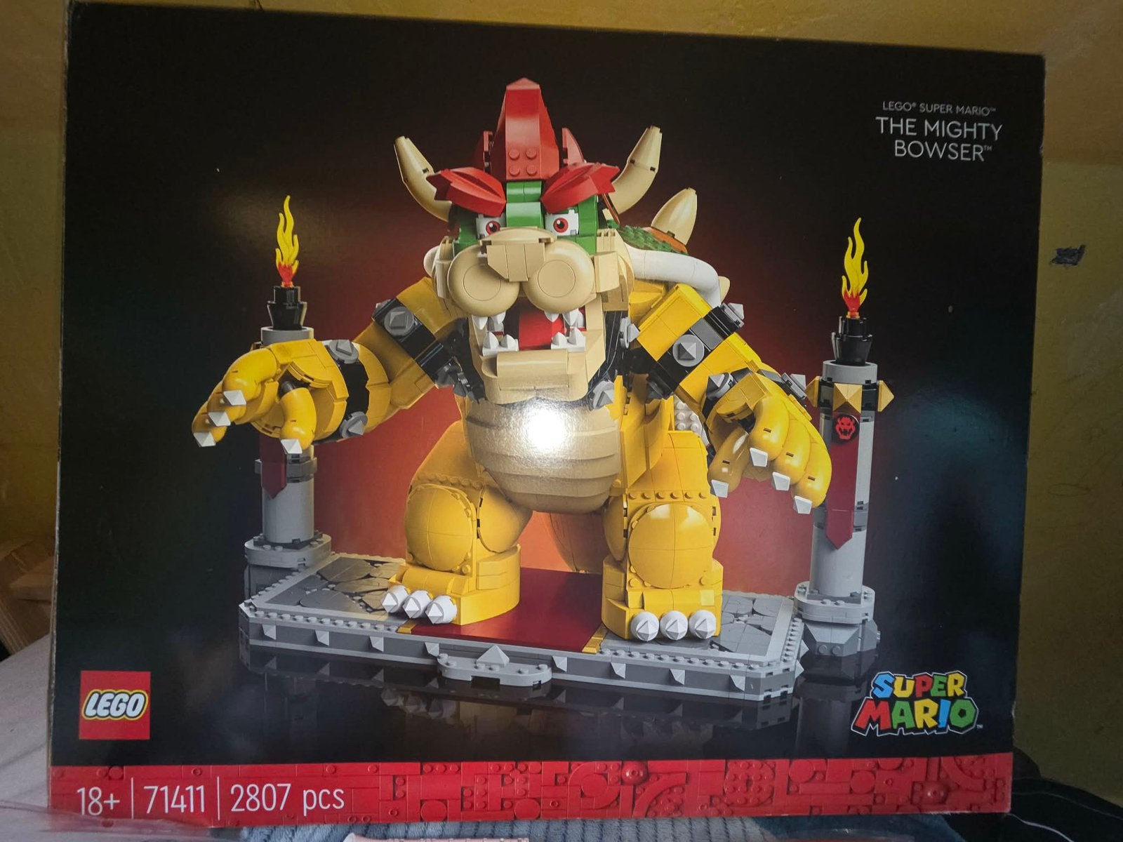 LEGO Super Mario 71411 Bowser set (nieuwstaat), Enfants & Bébés, Jouets | Duplo & Lego, Overige thema's, Lego, Ensemble complet