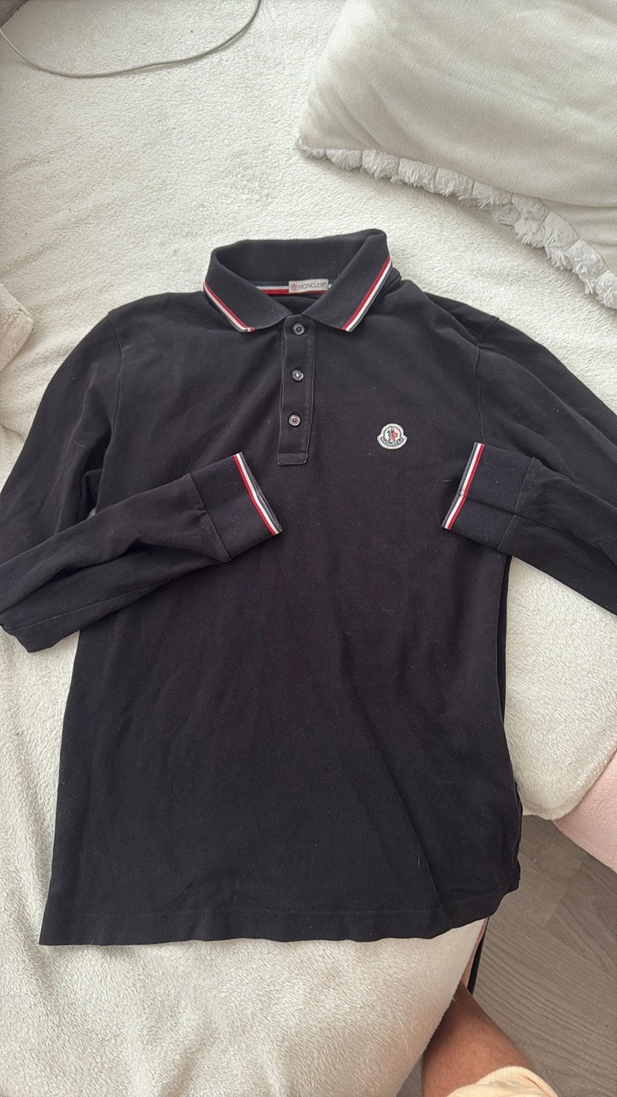 Gilet manche longue moncler taille S, Handtassen en Accessoires, Ophalen, Zo goed als nieuw