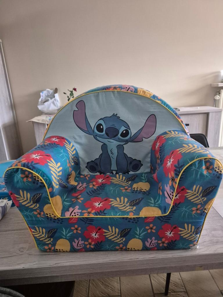 fauteuil enfant de stitch, Enlèvement