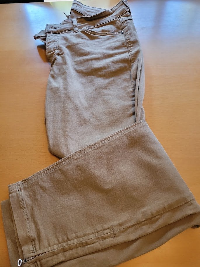 beige broek jeans EAC, Beige, Maat 42/44 (L), EAC, Ophalen of Verzenden