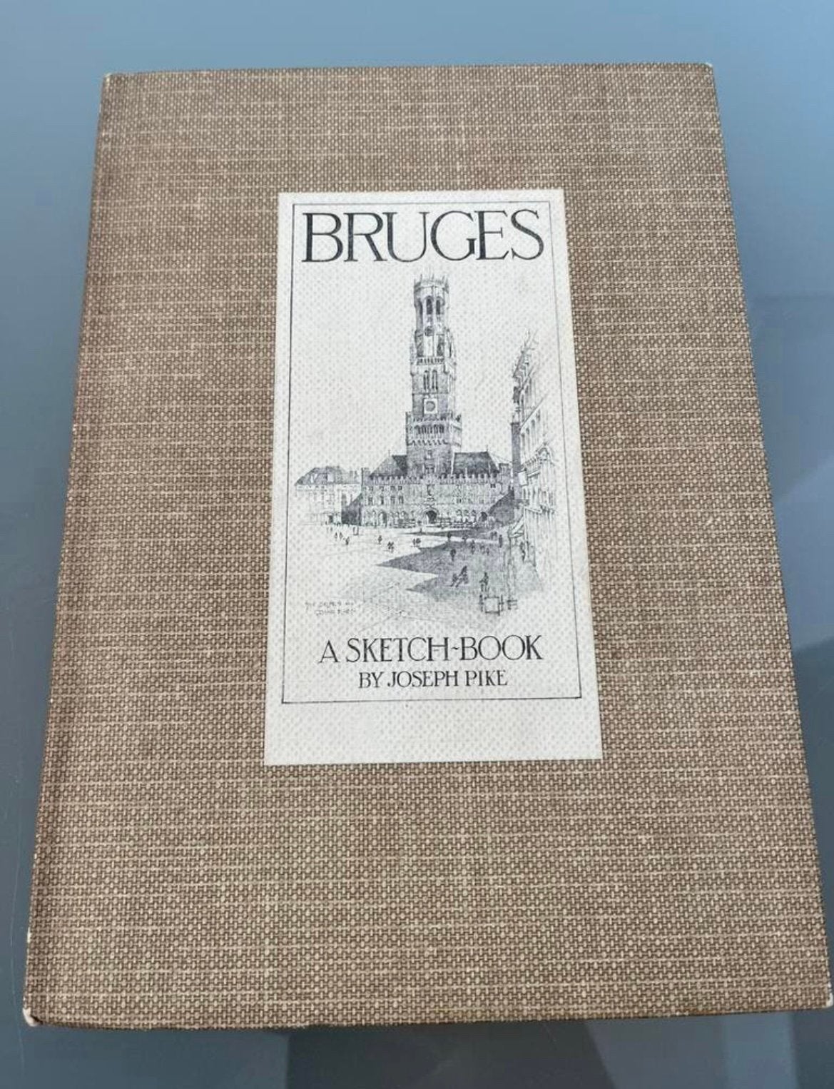 Bruges - Bruges - un carnet de croquis de Joseph Pike, Enlèvement ou Envoi, Utilisé
