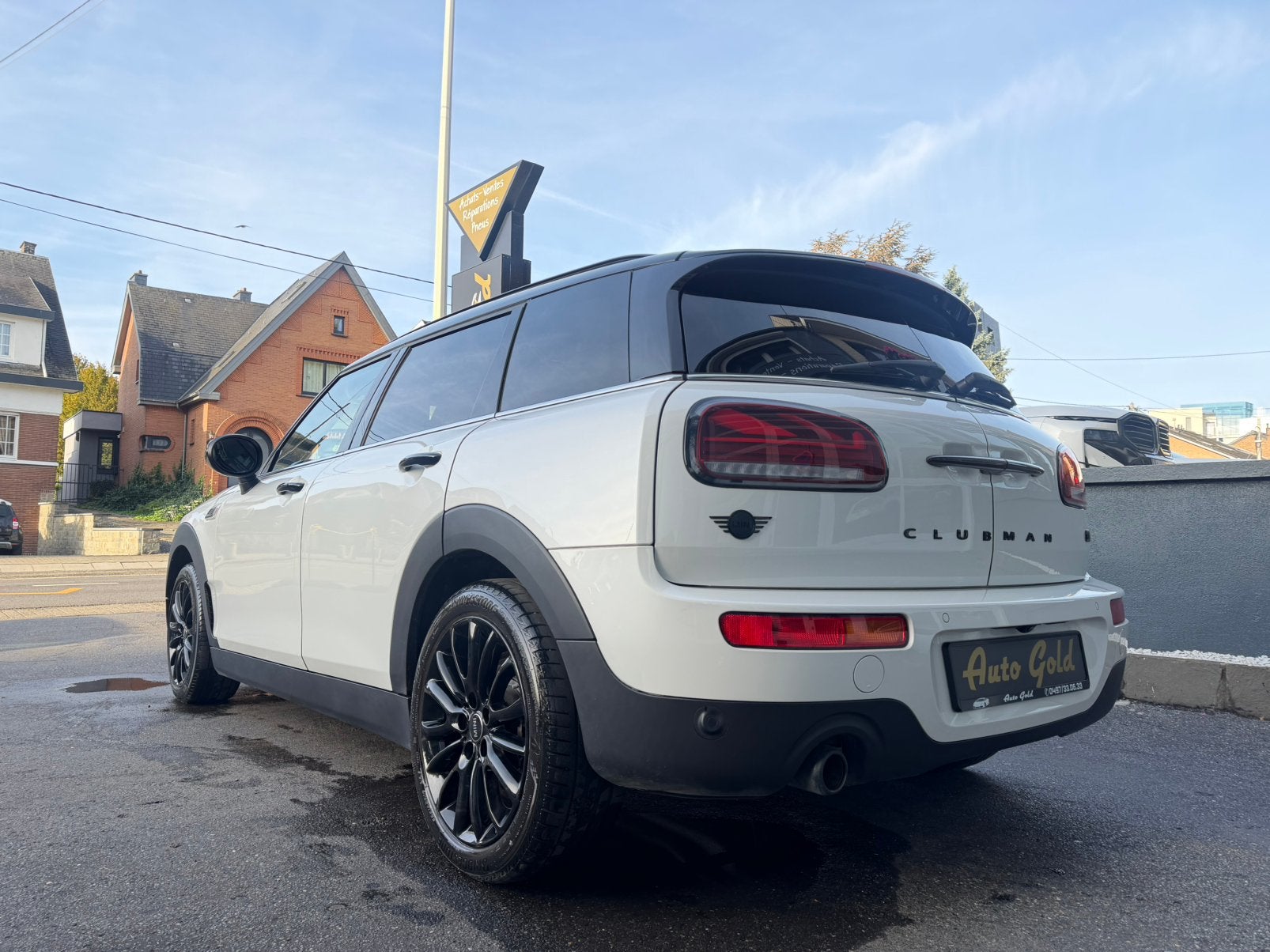 MiNI COOPER CLUBMAN SPORT LUXURY FULL 1PROP NEUVE !, Auto's, Dealer onderhouden, Leder, Bedrijf, 100 kW
