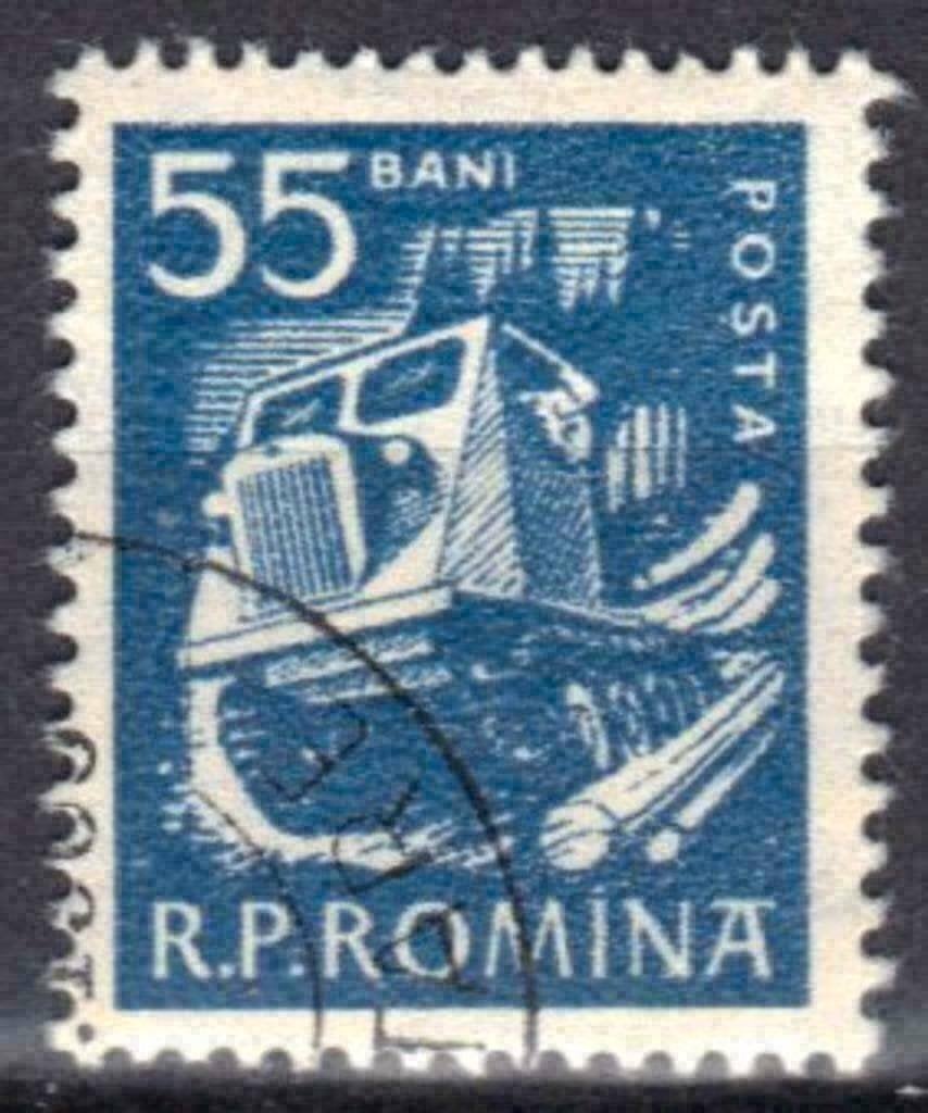 Roumanie 1960 - Yvert 1698 - Série en cours (ST), Envoi, Affranchi