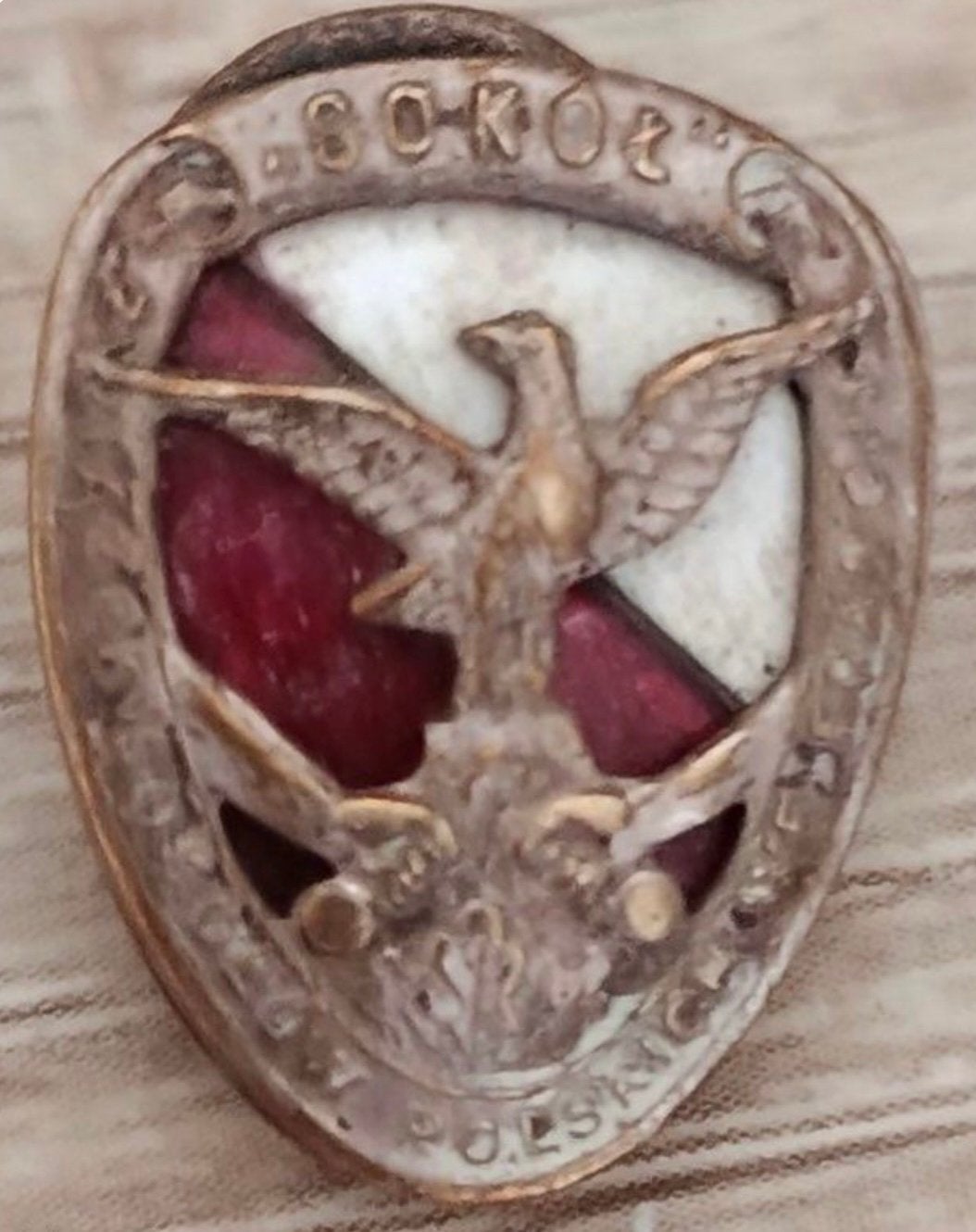 Ancien insigne, Enlèvement ou Envoi, Utilisé
