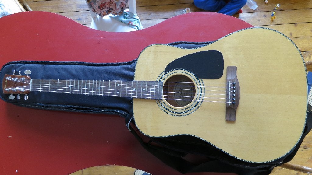 GUITARE FENDER C60, Enlèvement, Utilisé, Guitare Western ou Guitare Folk