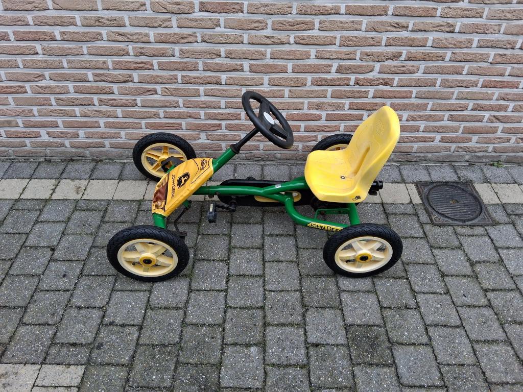 Berg skelter gocart Type Buddy John Deere, Kinderen en Baby's, Ophalen, Zo goed als nieuw, Berg, Vrijloopautomaat