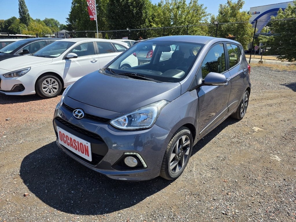 Hyundai i10 1.0i 66ch 2016 74.816KM *GARANTIE 1 AN, Autos, Hyundai, Commande vocale, Argent ou Gris, Achat, 998 cm³