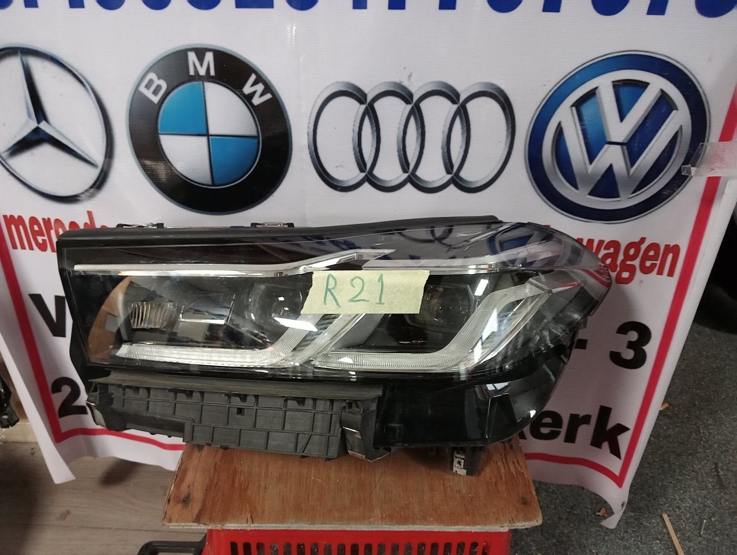 BMW 6 SERIE GRAN TURISMO G32 Koplamp FULL LED 9850535-06 Zon, -, Utilisé, -, Enlèvement ou Envoi