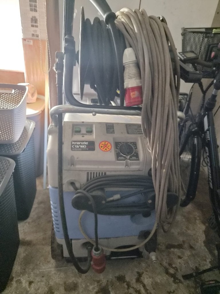Kränzle C13/180 Warmwater Hogedrukreiniger met haspel 400V, Enlèvement, Utilisé, Autres types