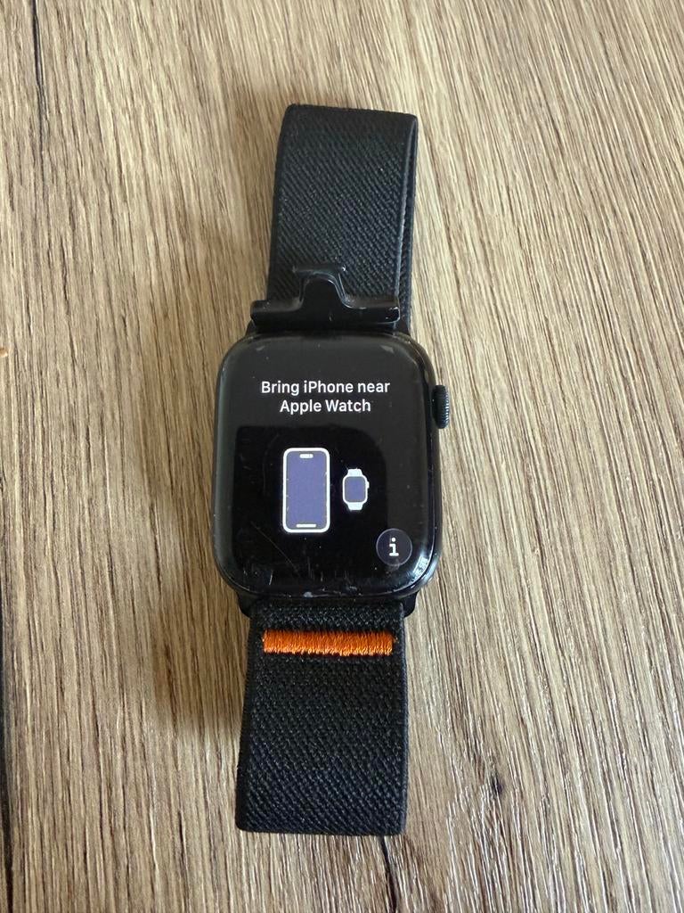 Apple Watch series 7 45mm GPS, Handtassen en Accessoires, Smartwatches, Ophalen, GPS, Zo goed als nieuw