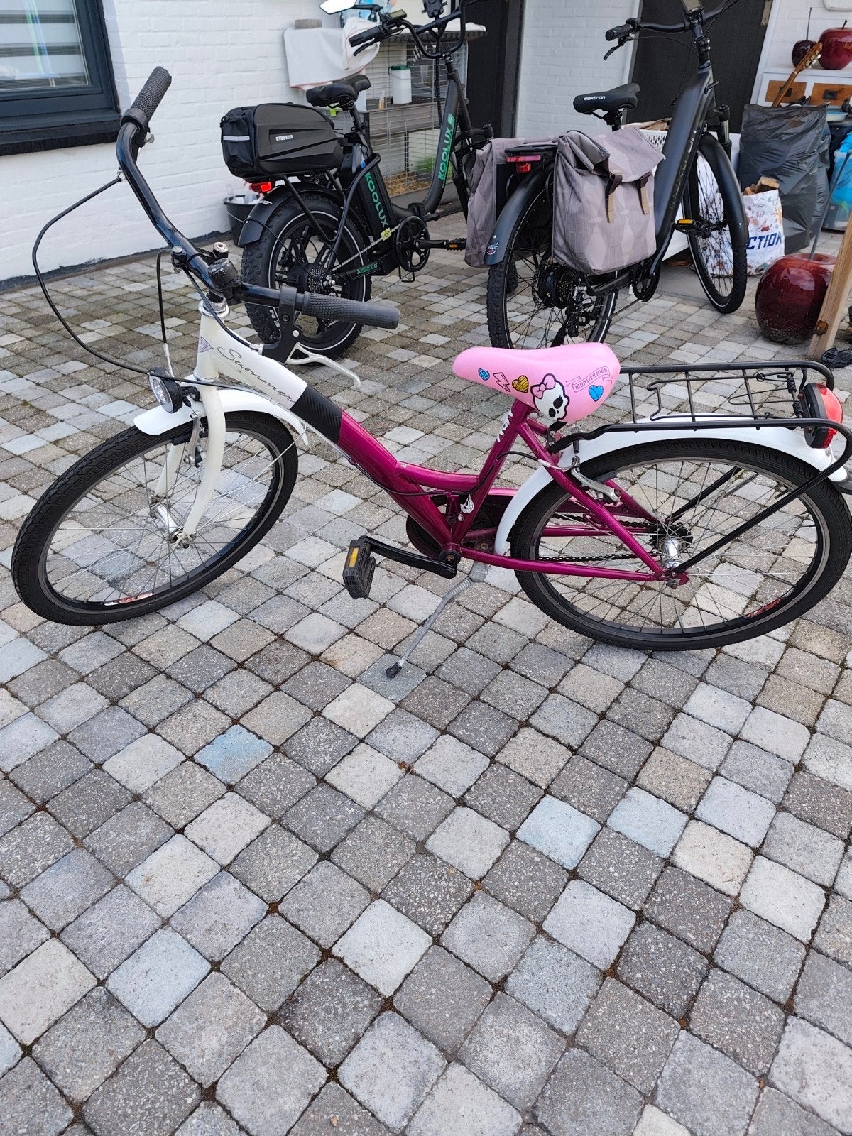 meisjesfiets, Ophalen, 24 inch