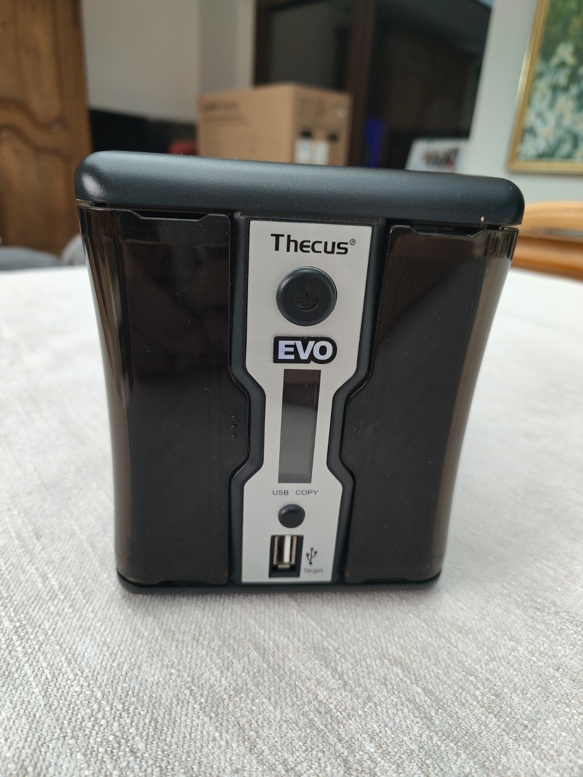 Thecus N2200EVO avec 2 disques dur de 3to, Informatique & Logiciels, NAS, Enlèvement ou Envoi, Utilisé