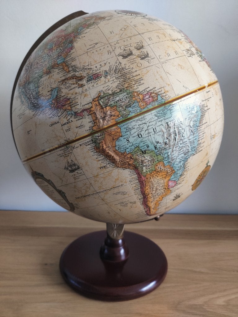 Wereldbol, Maison & Meubles, 30 cm, Rotatif, Comme neuf, Autres types