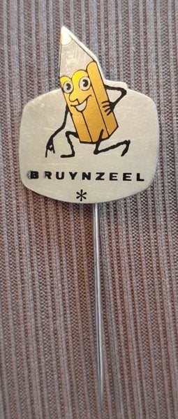 epinglette publicitaire bruynzeel, Ophalen of Verzenden, Gebruikt, Overige typen