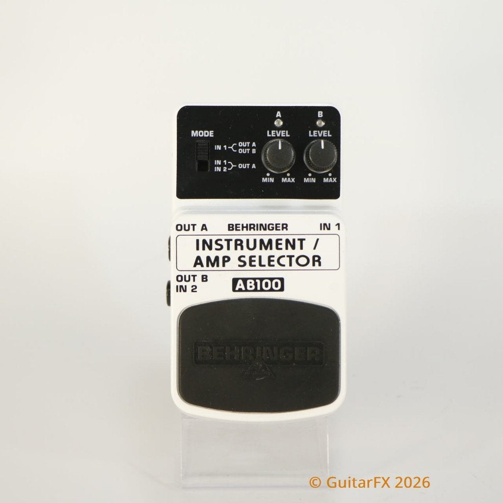 Behringer AB100 Instrument / Amp Selector, Enlèvement ou Envoi, Utilisé