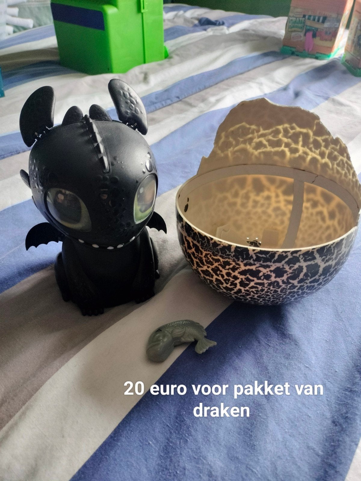 dragons, Ophalen