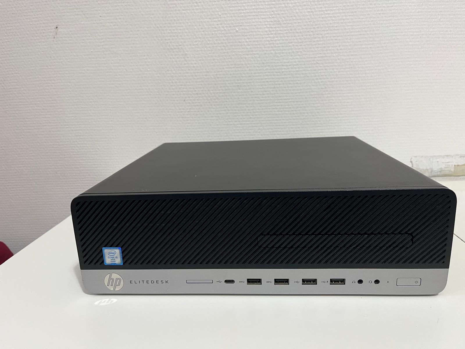 HP Elitedesk 800 G3, i5, SSD van 256 GB, WiFi, Windows 11, Ophalen of Verzenden, Zo goed als nieuw, SSD
