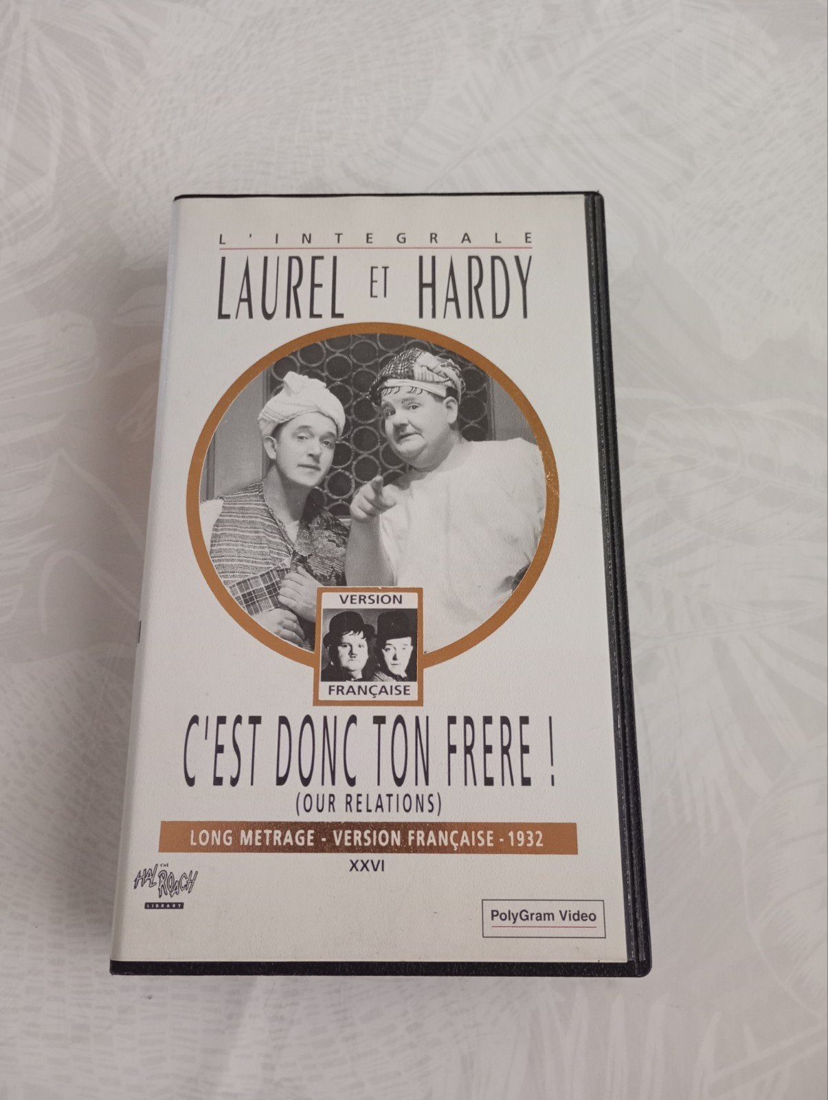 Cassette VHS Laurel et Hardy - C'est donc ton frère ! (Our R, Ophalen of Verzenden