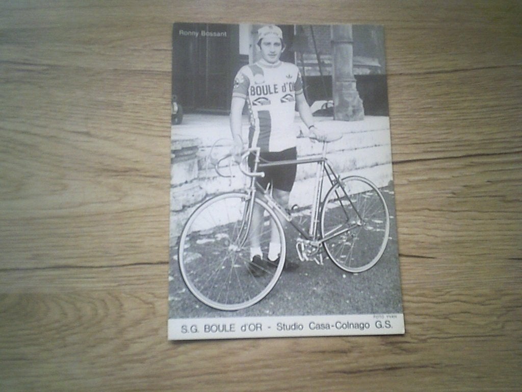 VEURNE: Wielrenner - Ronny Bossant - S.G. Boule d'Or - 1980, Enlèvement ou Envoi, 1980 à nos jours, Non affranchie, Sports et Jeux