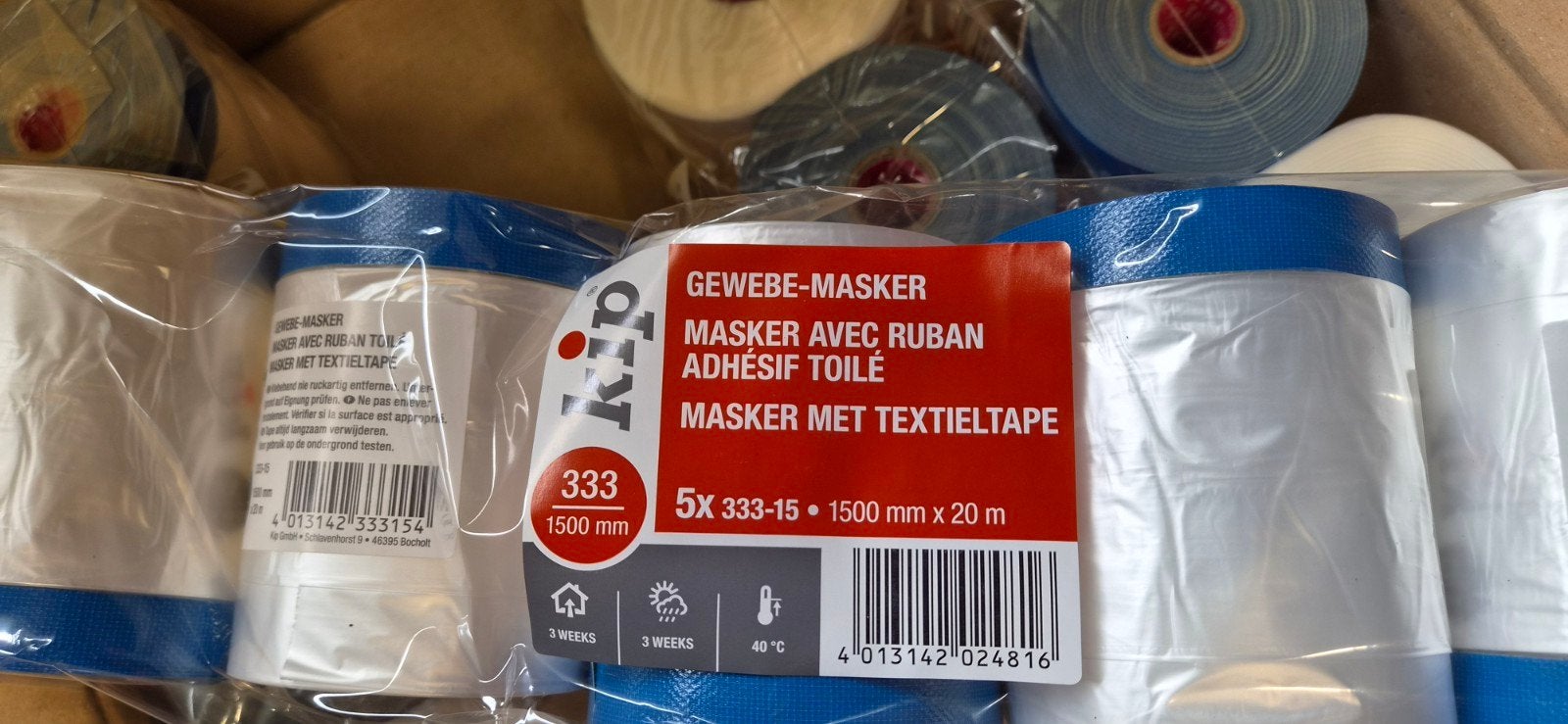 Kip masker met textieltape 1500 MM x20M, Ophalen