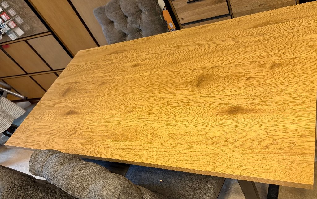 Table 90X160 AABENRAA, Quatre personnes, 150 à 200 cm, Industrielle, Comme neuf
