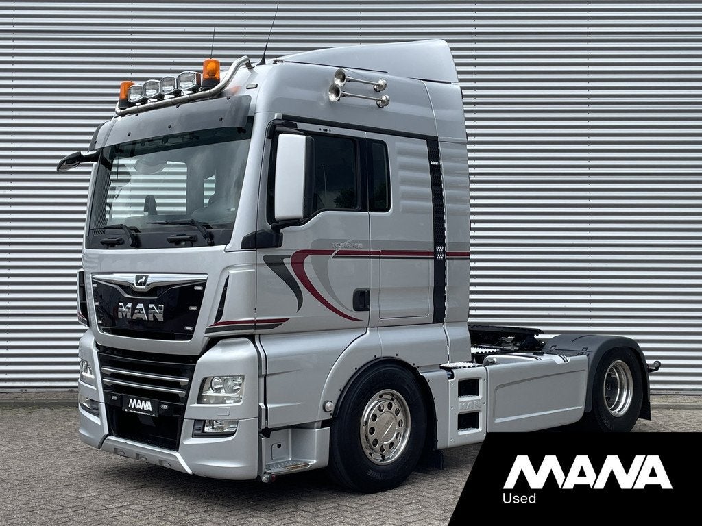 MAN TGX 18.500 LL 4x2 XLX Retarder Hydrauliek PTO Standkache, Auto's, Vrachtwagens, Automaat, Achterwielaandrijving, Standkachel