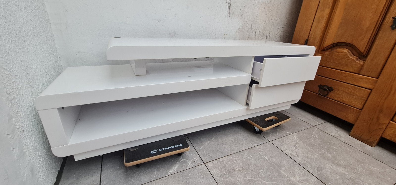 Meuble tv, Ophalen, Wit